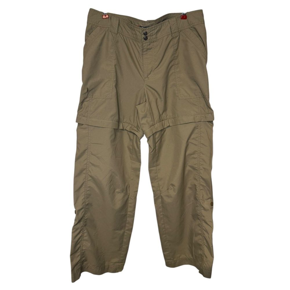 Nike ACG Women's Pants Convertible Front Pocket Zip Off Hiking Outdoor Size 8